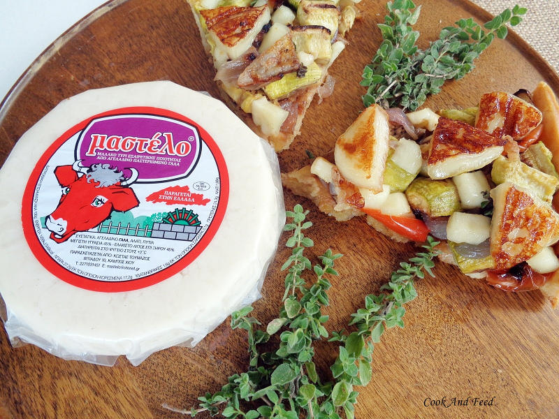 Cook and Feed | Vegetable & Mastelo Cheese Tart 3